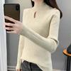 Sweater for Women Autumn Winter Thickened  Warm Knitted Stretchy Long Sleeve Oversize Tops