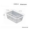 Disposable Rectangular Food Storage Containers