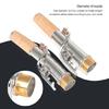 2 Stück Saxophon gebogener Hals und gerader Hals Messingbeschläge Instrumententeile