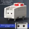 Multifunctional Thermostat for Heating and Cooling Systems Adjustable 0-60℃ with DIN Rail Mount and Flame Retardant Plastic