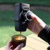 Tragbare Manuelle Handpresse Espressomaschine 15 Bar 2-in-1 Mini, Reisekaffeemaschine für Camping, Wandern, Picknick - Perfektes Geschenk Keine Batterie