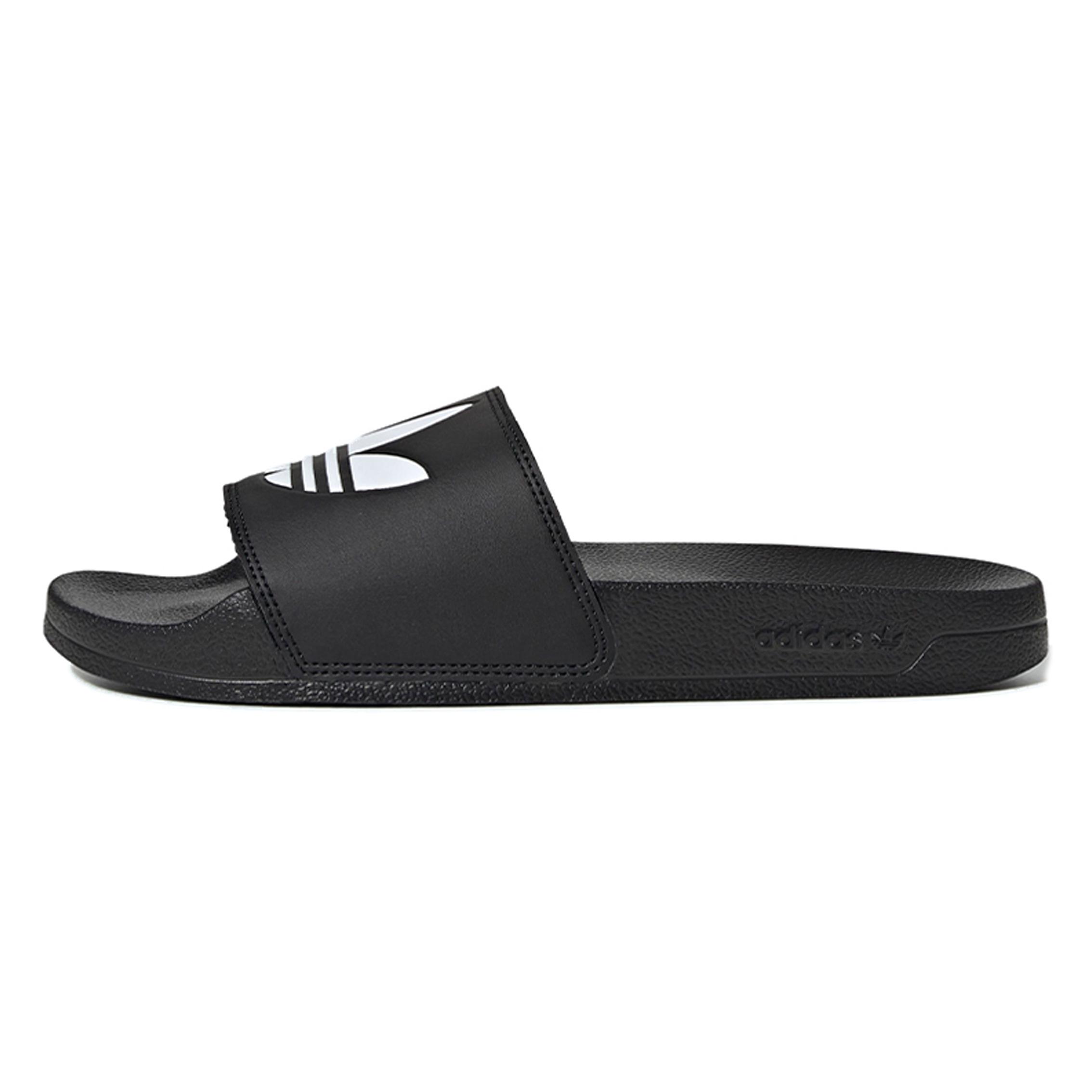 Adilette Adidas Originals Lite Slides  Trefoil Logo - Core Black  FU8298 42