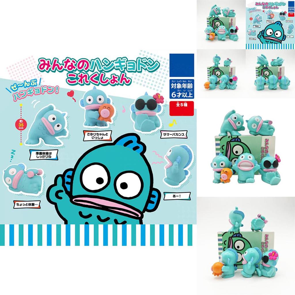 Unique Half-mermaid Fish Figurine Pvc Toy Adorable Blind Box Collectible