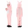 Osterhasen-Outfit für Kinder Weiches Polyester Ausführungskleidung Mit Halsaccessoire Für Bühnenauftritte Und Feiern