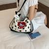 Schoolbagins niche cute polka dot puppy tote bag birthday gift commuter shoulder armpit bag crossbody backpack