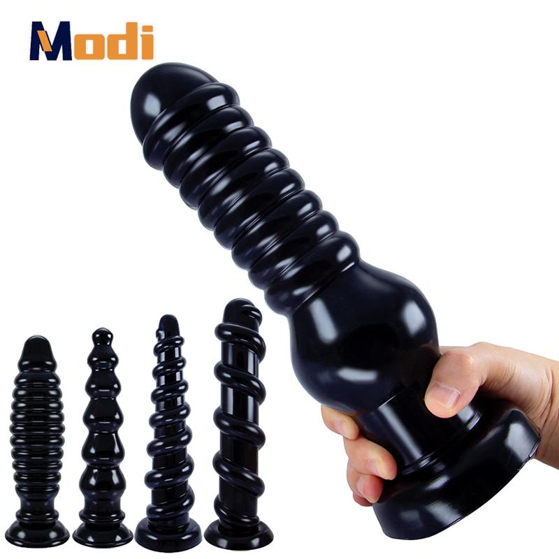 MoDi Riesiger Analplug, großer Dildo, Buttplug, Analkugeln, Prostatamassage, Sexspielzeug für Frauen und Männer, schwule Masturbation, Anus-Expander, Erotikspielzeug