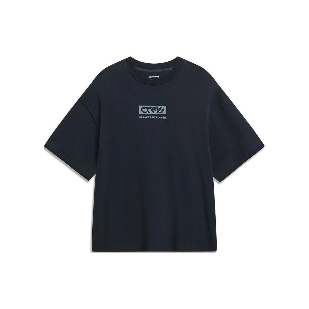 Li Ning CF Tracing T Shirt Unisex Black AHST599-1