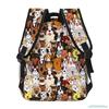 Zaino per Cani a Cartoni Animati Borsa Carina per Libri Cartelle Scolastiche Zaini Scolastici Divertenti Borsa Leggera per Laptop Zaino Impermeabile per Viaggi ed Escursioni Zaino da Giorno