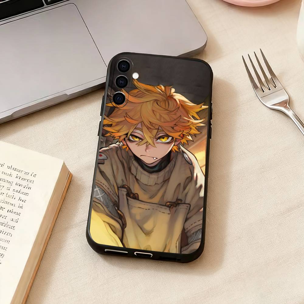 Anime Gachiakuta-A Phone Case For Samsung Galaxy A73,A72,A71,A70,A53,A52,A51,Soft Silicone Black Cover