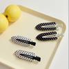 [JN] 4/8Pcs Black White Polka Dot Hair Clips Cute Sweet Side Bangs Hairpin For Girls Lovely Daily Hair Accessories Gifts