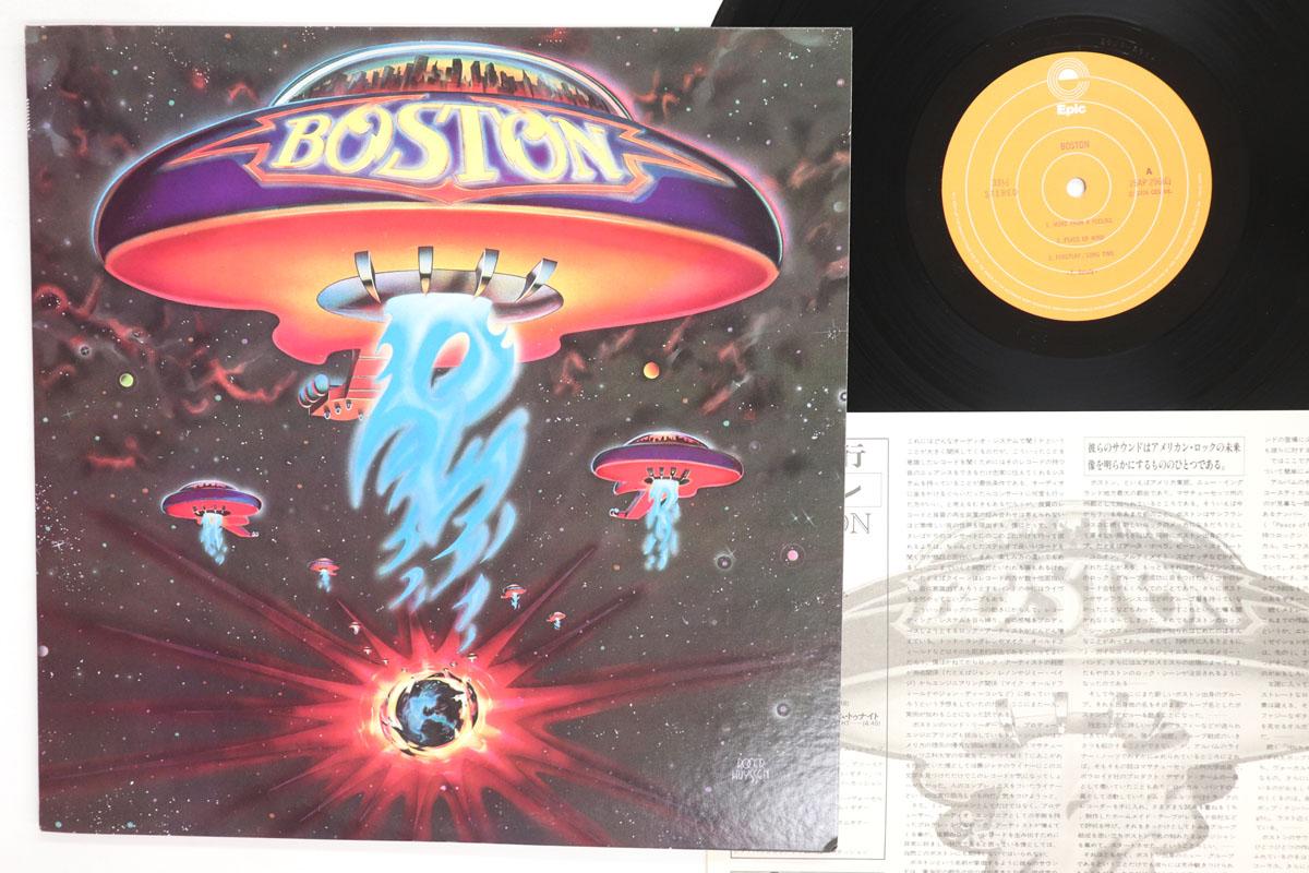 LP Record BOSTON Boston 25AP296 EPIC 1976 Japan Rock Used