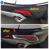 Kryt ozdobného rámečku zadního mlhového světla nárazníku pro Honda CRV CR-V 2017 2018 Lesklé vnější doplňky