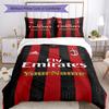 Ac Milan Customize Your Name Bedding Set Breathable Duvet Cover with Pillowcases Home Decoration Birthday Gift