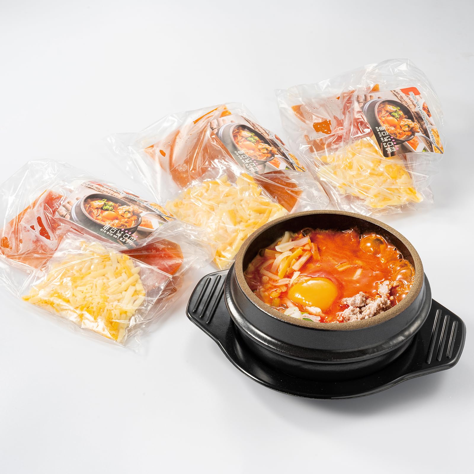 

[Официальный] Набор из 3 блюд Tokyo Sundubu с сыром (Суп на основе соли, Суп на основе мисо)