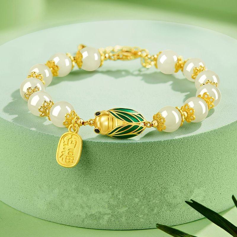 

JYL TS Bracelet White -Enhances Purity & Attracts Clear Fortune blockbuster