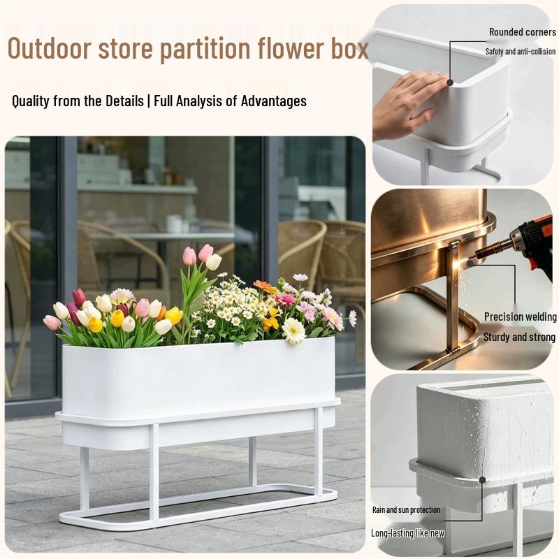 Beifute Outdoor Iron Flower Box