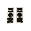 2 Sätze Mausfüße Maus Skates Aufkleber Pad Abgerundete Gleiter Gebogene Kanten Mausfüße Ersatz für Logitech M650 / M750