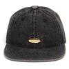 Universal chemistry Washing Black Denim Strapback Cap denim ball Cap