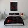 Modern Hexagon Design Set Multiple Sizes Kid'S And Adults' Bedroom Exquisite 3Pc Bedding Set, Gift