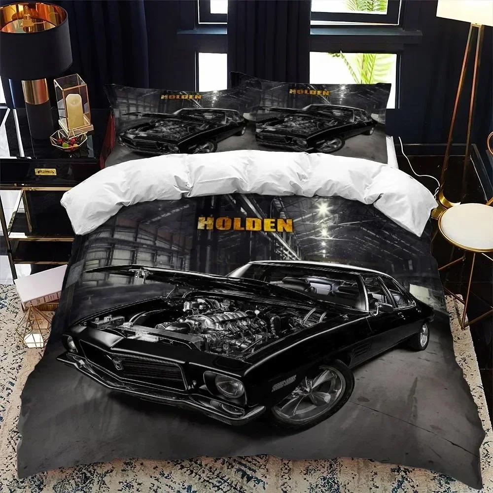 2025 Sports Car Duvet Cover Set Luxury High Quality For 3D Printed Bedding Double Queen King Bedclothes Adults Boys Home Textile