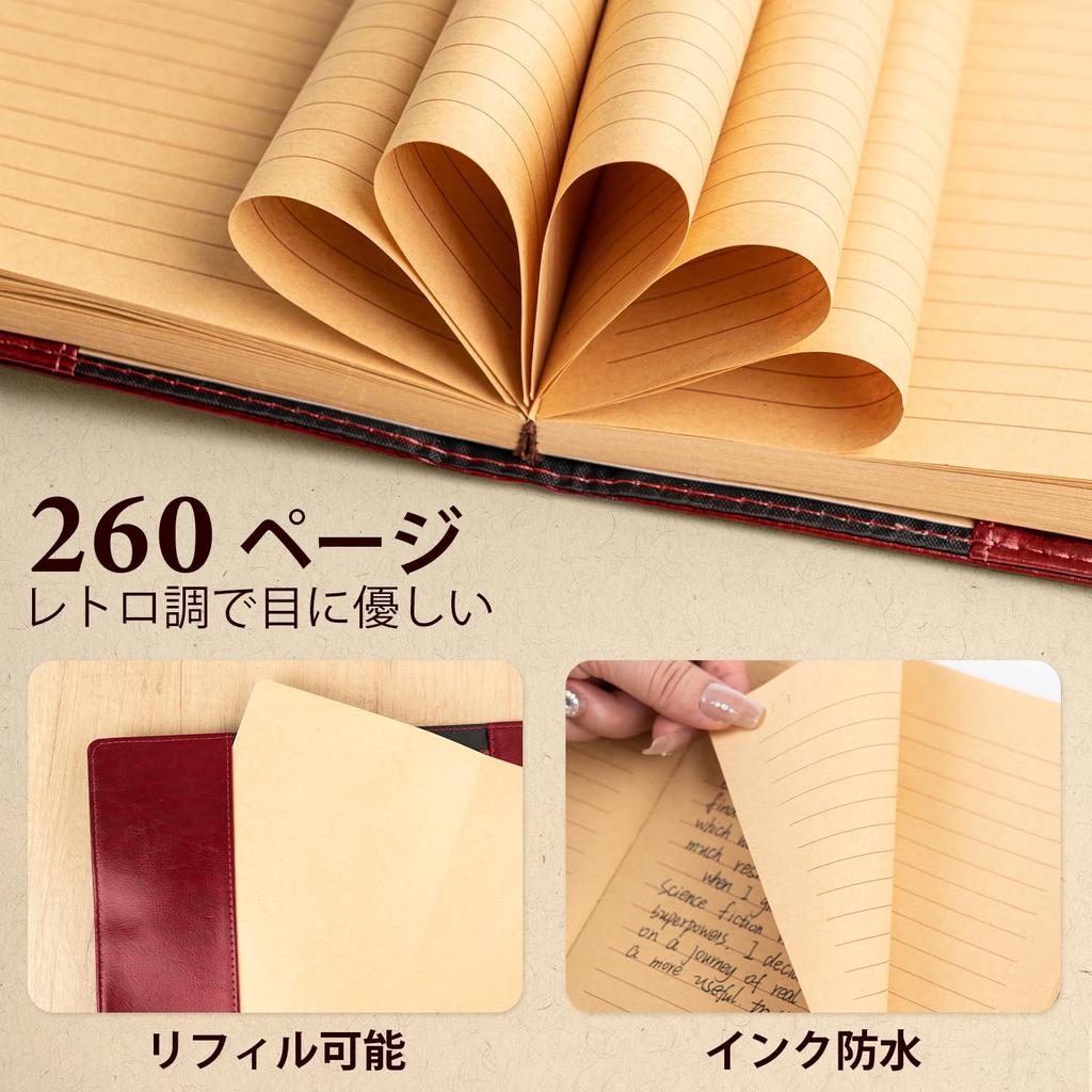 WEMATE Lockable Exchange Lockable 260 Floral Pen Celebration Birthday Gift Diary, Diary, Notebook, A5, Pages, Pattern, Included, Red, Gift, Gift,