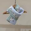 Wool Blend Cute Lamb Scarf Thick Plush Plush Neck Warmer Wool Blend Neckerchief  Christmas Gift