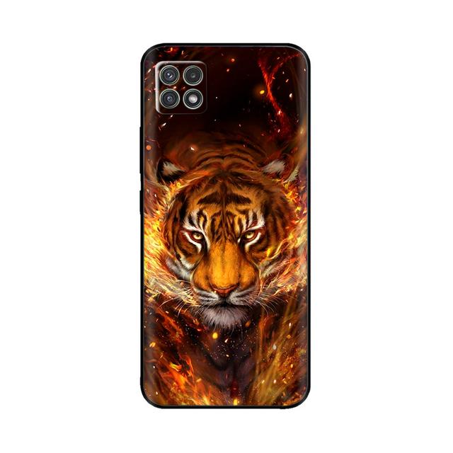 

Чохол для Samsung A22 Силіконова м яка накладка TPU для телефону Samsung Galaxy A22 5g 4g Galaxya22 A 22 Cover Квітковий захисний бампер For Samsung A22 4G