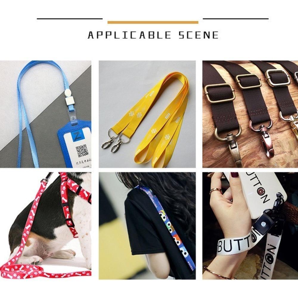 Wide solid color mobile phone lanyard lanyard design School card camera lanyard