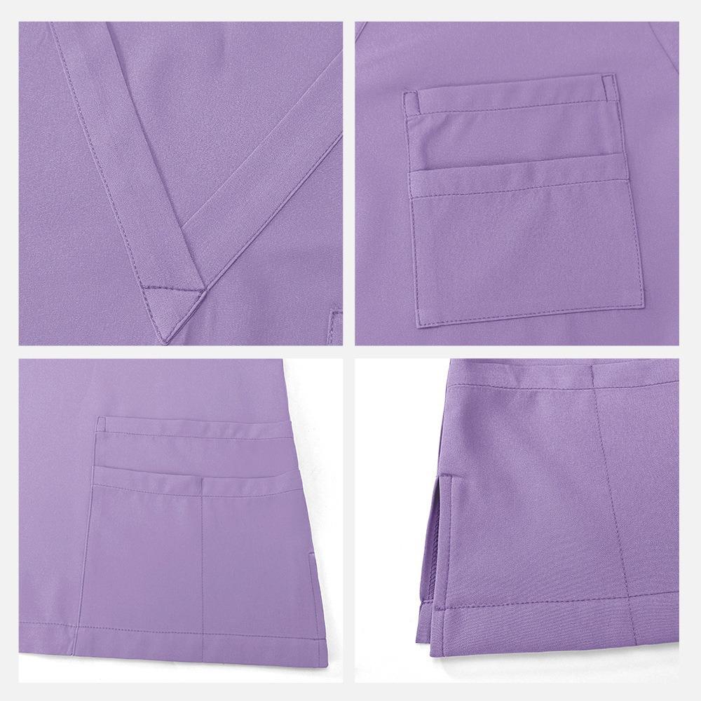 Medizinische Kasack-Uniform-Set für Krankenschwestern für Salon und Arbeitskleidung