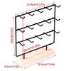 Earring Display Stand for Selling Stylish Necklace Bracelet Pendant Organizer Handmade 3 Tiers Jewelry Storage Rack
