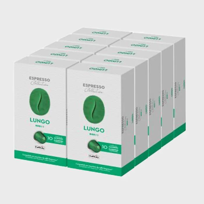 [Nespresso compatible by Capitali] Aluminum capsule coffee 10 packs (100 capsules)