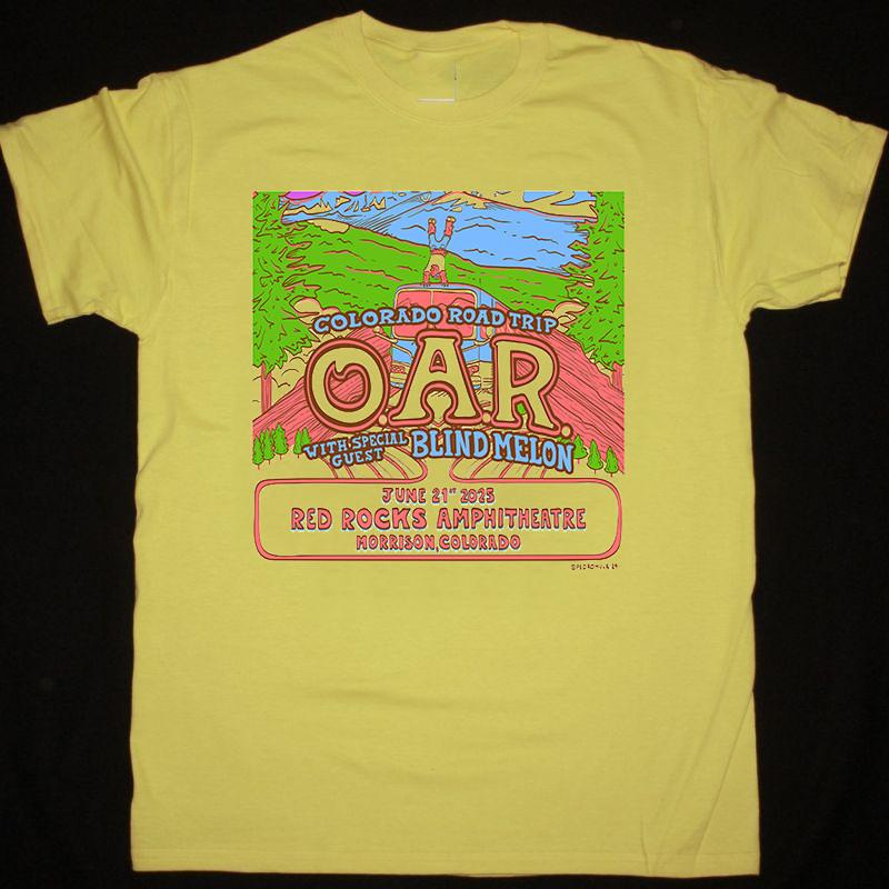 OAR Lost Weekend Tour OAR Band Live At Red Rocks T Shirt Full Size S-5XL