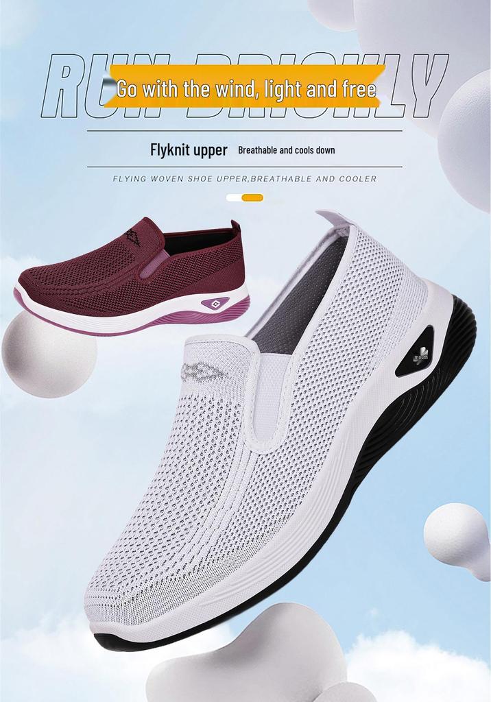 Women's Versatile Spring Lightweight Breathable Soft Sole Casual Shoes