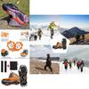 Premium Quality 18 Teeth Ice Snow Crampons Anti-slip Climbing Gripper Shoe Covers