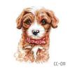 Adesivi Tatuaggio Cartoni Animati Animali Adorabili: Design di Gattini, Cuccioli e Coniglietti Carini
