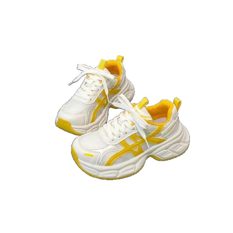 Dopamine Platform Dad Shoes Women's Autumn New Versatile, Lightweight and Breathable Casual Height-increasing Sports Shoes