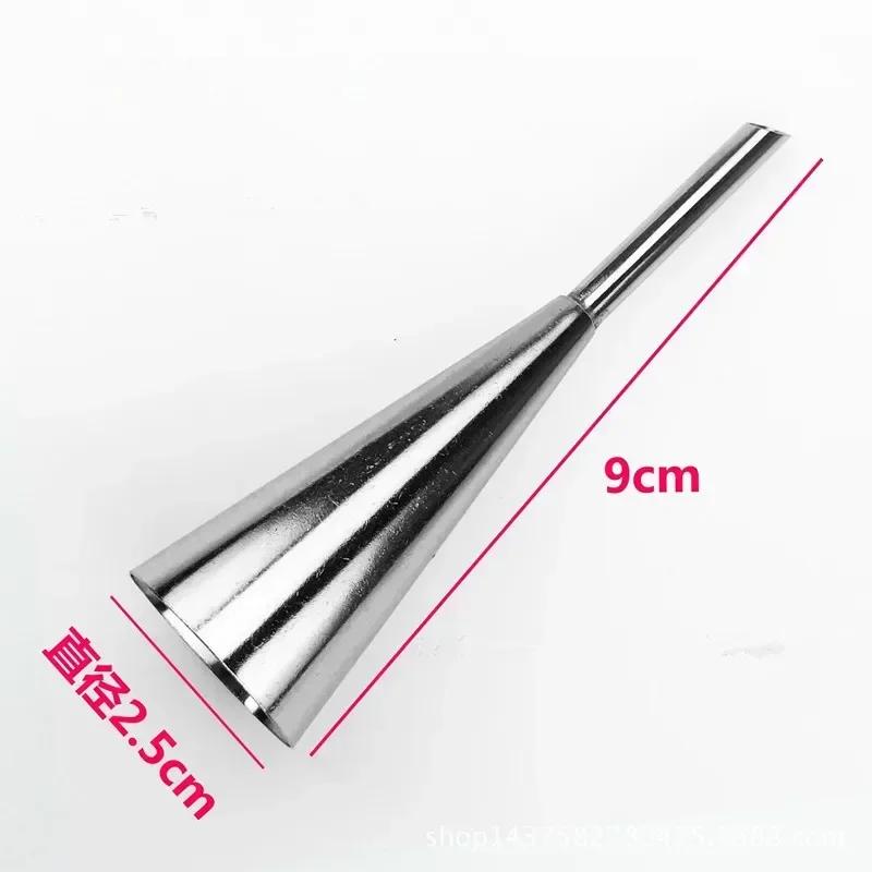 Kitchen Baking Tools Handmade DIY Long Puffs Syringes Pastry Nozzle Tip Set Stainless Steel Cream Puff Icing Piping Nozzle Tools