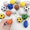 Party Favors Gifts for Kids - 24 Pack Funny Keychains with Valentine Gifts Cards for Boys, Girls, Toddlers, Friends, Classroom School Exchange Party F