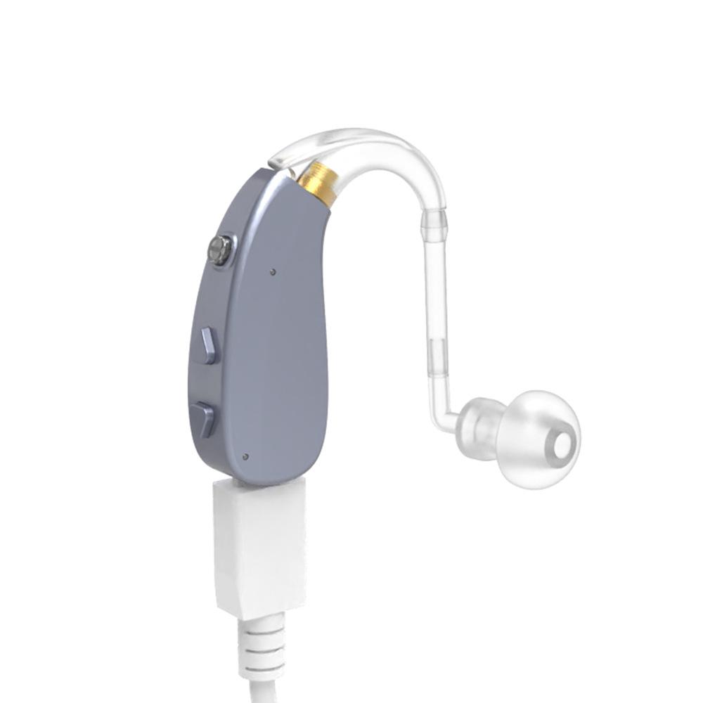 130dB High-Power Digital Hearing Aid with Multi-Mode Noise Reduction, Rechargeable, Behind/On-the-Ear Design
