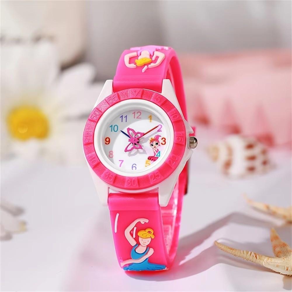 Ballet Girl Design Children's Watch Adjustable Girl's Wristwatch New Quartz Watch  Girls