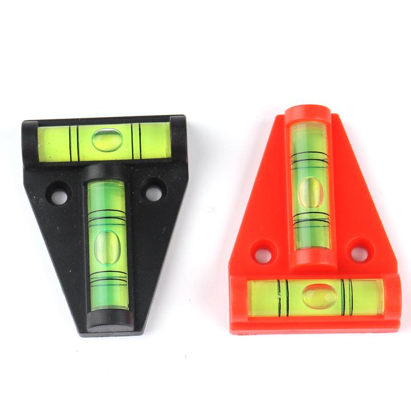 Magnetic T-Type Mini Bubble Level with Mounting Holes