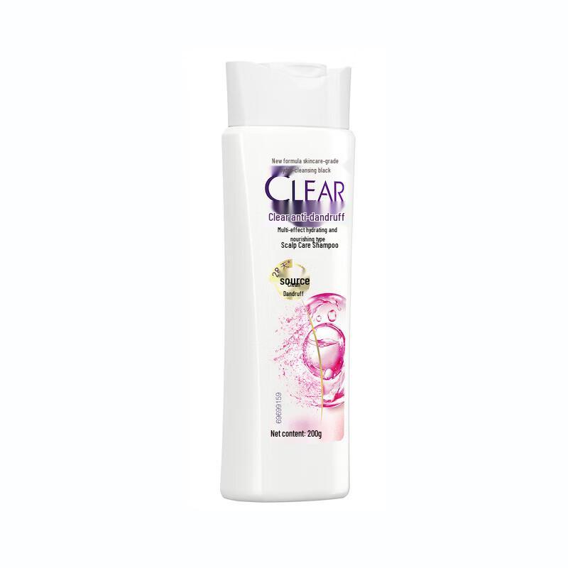 Clear Anti-Dandruff Scalp Care Shampoo, Hydrating & Nourishing, 200g
