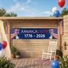 45*200cm Outdoor Porch Wall Banner Decoration For The 250th Anniversary Of The Founding Of The US