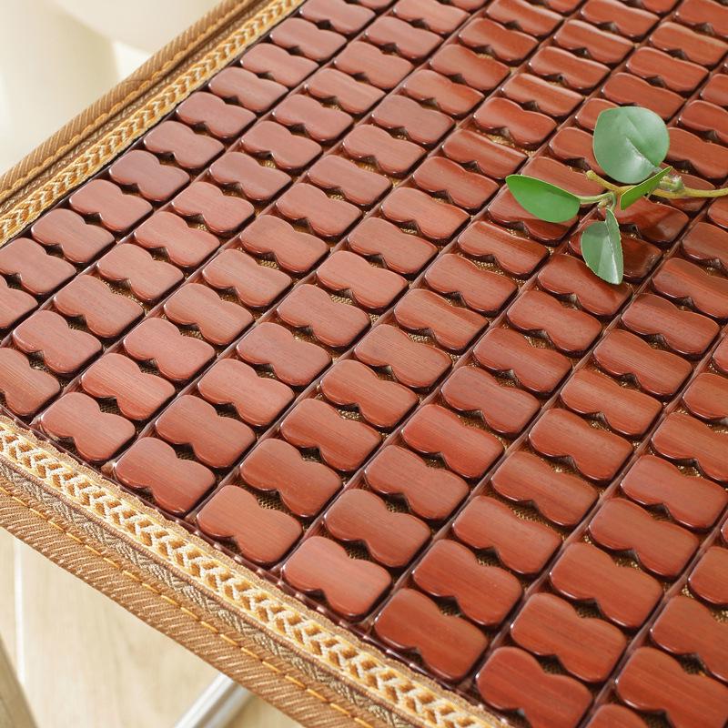 Mahjong Tile Bamboo Summer Cool Seat Cushion for Office, Car, and Home