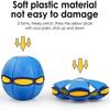 Portable Interactive Flying Saucer Ball Stomp Ufo Magic Balls, Flyer Transforming Glowing Jump Ball, Kids Bouncy Stomp Ball