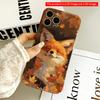 2DFlat Sleeping Fox Amid Autumn Leaves All Inclusive Film Hard iPhone Case, Compatible with iPhone 18 Pro Max 17 16 15 14 13 12 11