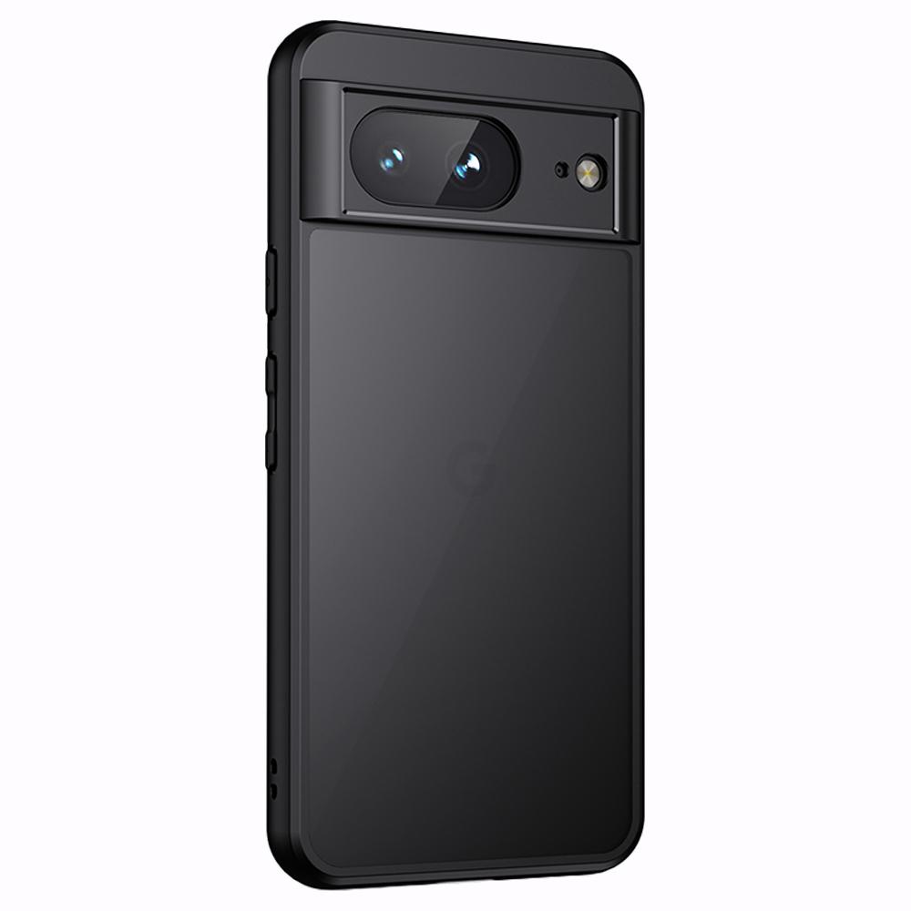 For Google Pixel 8a Case TPU+PC 2-in-1 Matte Skin-touch Phone Cover