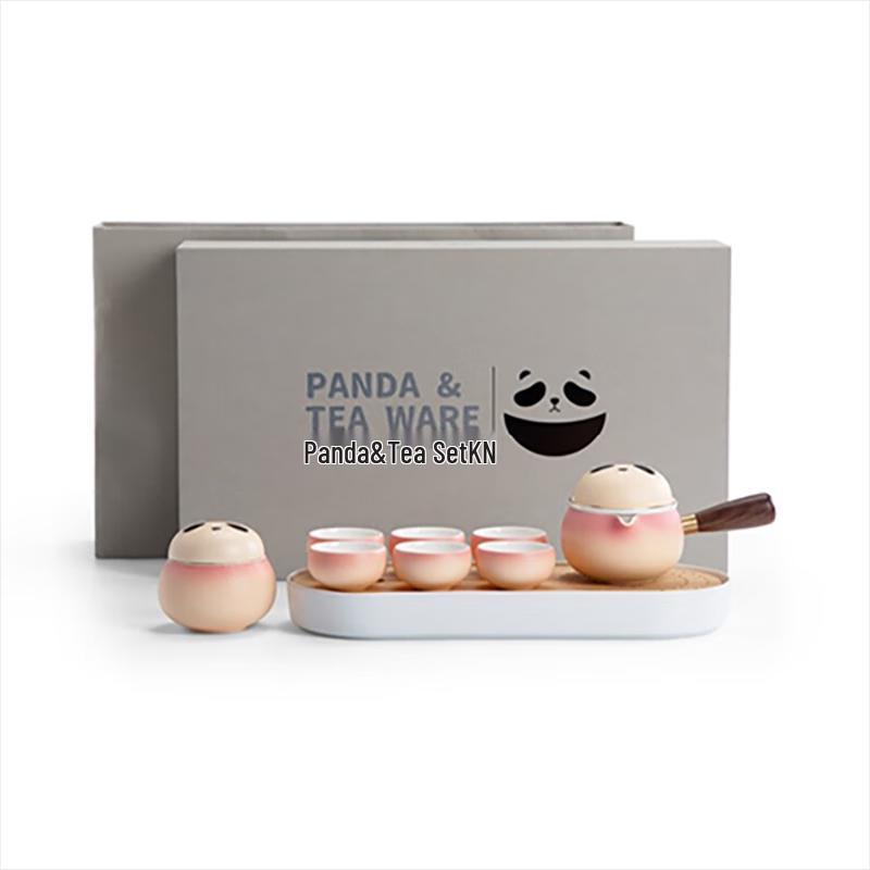 Panda Ceramic Kung Fu Tea Set