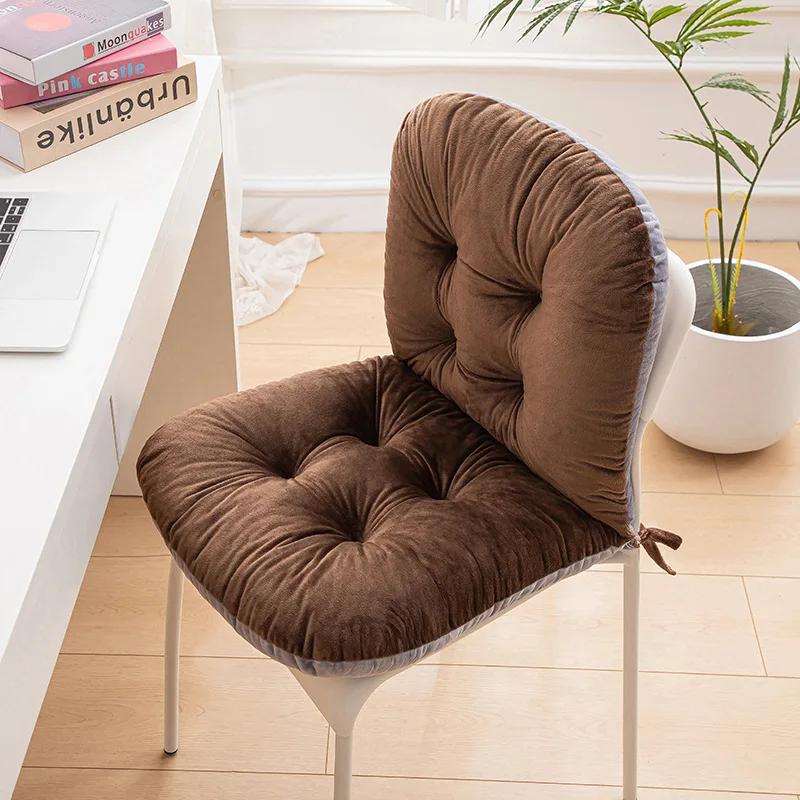 Thickened Student and Office Seat Cushion - Winter Sedentary Comfort Dining Chair Cushion Butt Support Cushion