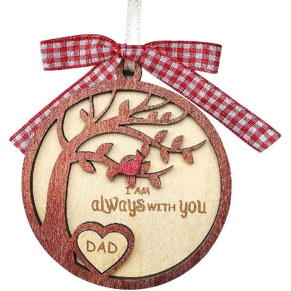 New Home Ornament 2025 - Housewarming Gifts for New Home, House Warming Gift for Women Couple Houseowners Ideas, Wooden First Home Chirstmas Ornament